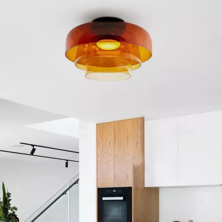 Nordic Designer – Kreative LED Deckenlampe aus Glas für Wohnzimmer & Schlafzimmer 11