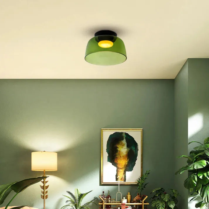 Nordic Designer – Kreative LED Deckenlampe aus Glas für Wohnzimmer & Schlafzimmer 15