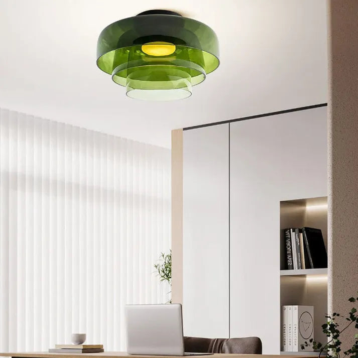 Nordic Designer – Kreative LED Deckenlampe aus Glas für Wohnzimmer & Schlafzimmer 16