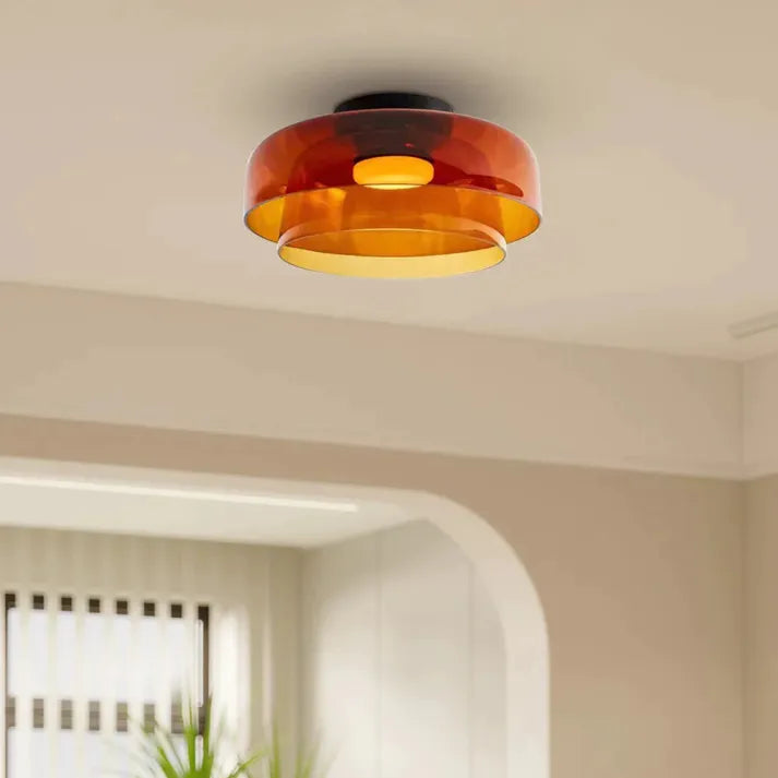 Nordic Designer – Kreative LED Deckenlampe aus Glas für Wohnzimmer & Schlafzimmer 19