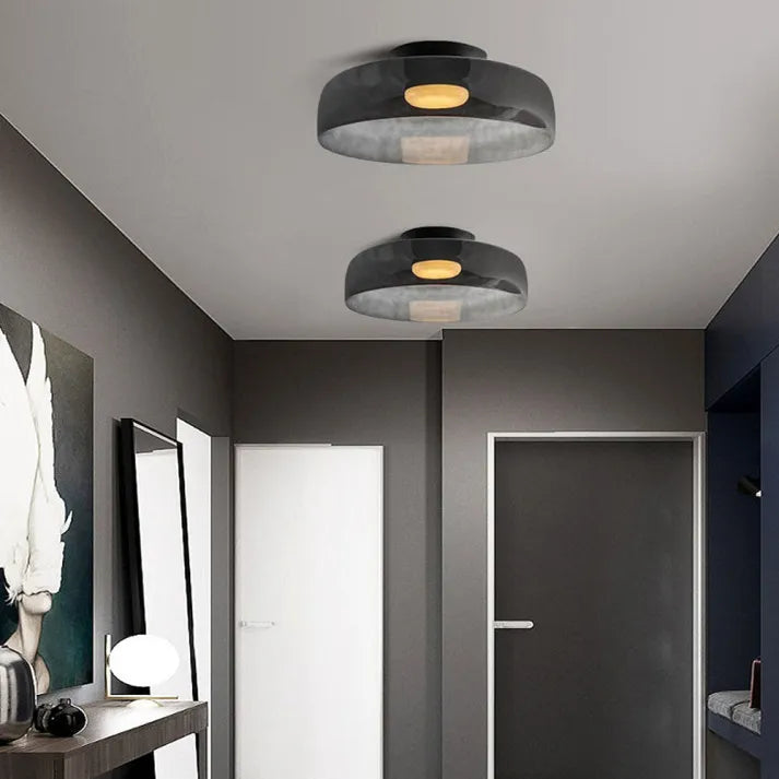 Nordic Designer – Kreative LED Deckenlampe aus Glas für Wohnzimmer & Schlafzimmer 3