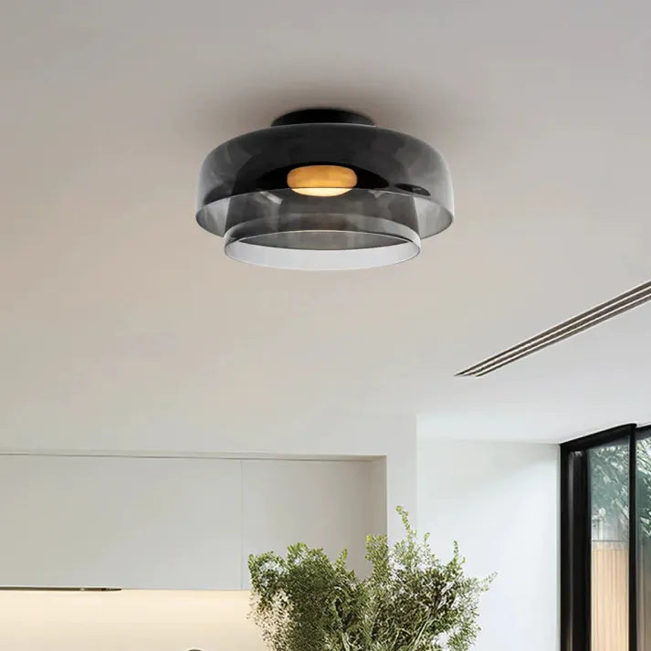 Nordic Designer – Kreative LED Deckenlampe aus Glas für Wohnzimmer & Schlafzimmer 9
