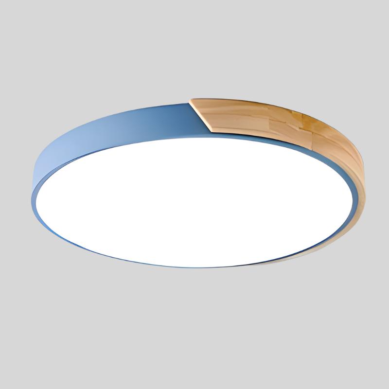 Nordic LED Deckenleuchte aus Holz – Elegante Deckenlampe für Wohnzimmer und Schlafzimmer, Durchmesser 23CM/30CM 15