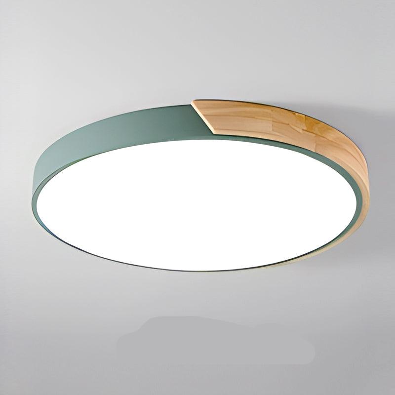 Nordic LED Deckenleuchte aus Holz – Elegante Deckenlampe für Wohnzimmer und Schlafzimmer, Durchmesser 23CM/30CM 17