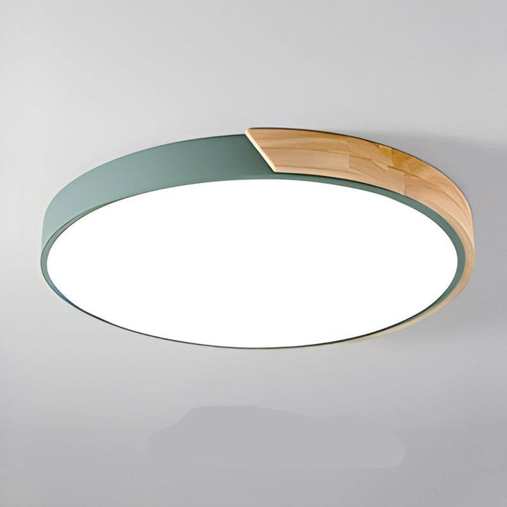 Nordic LED Deckenleuchte aus Holz – Elegante Deckenlampe für Wohnzimmer und Schlafzimmer, Durchmesser 23CM/30CM 17
