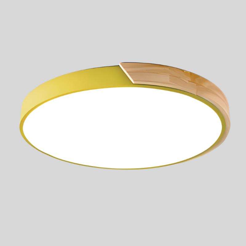 Nordic LED Deckenleuchte aus Holz – Elegante Deckenlampe für Wohnzimmer und Schlafzimmer, Durchmesser 23CM/30CM 9