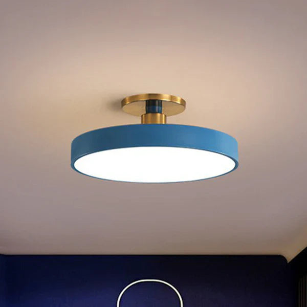 Nordic Style – Runde LED Deckenleuchte aus Acryl für Schlafzimmer, 39W 2