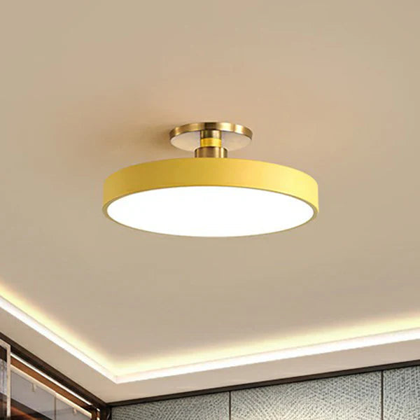 Nordic Style – Runde LED Deckenleuchte aus Acryl für Schlafzimmer, 39W 3