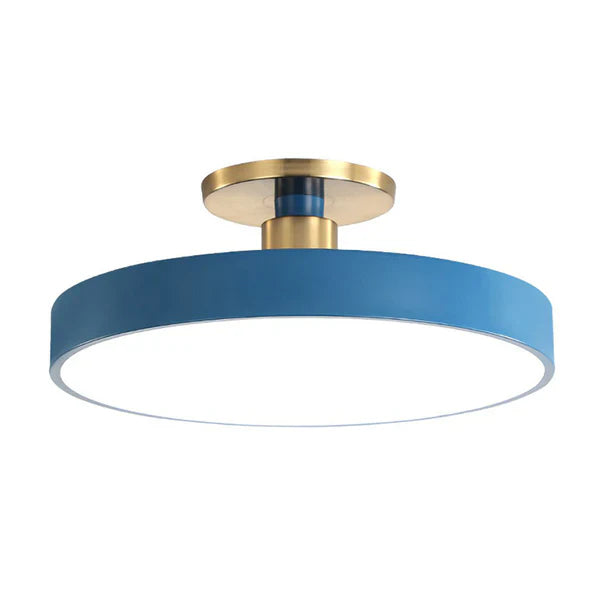 Nordic Style – Runde LED Deckenleuchte aus Acryl für Schlafzimmer, 39W 8