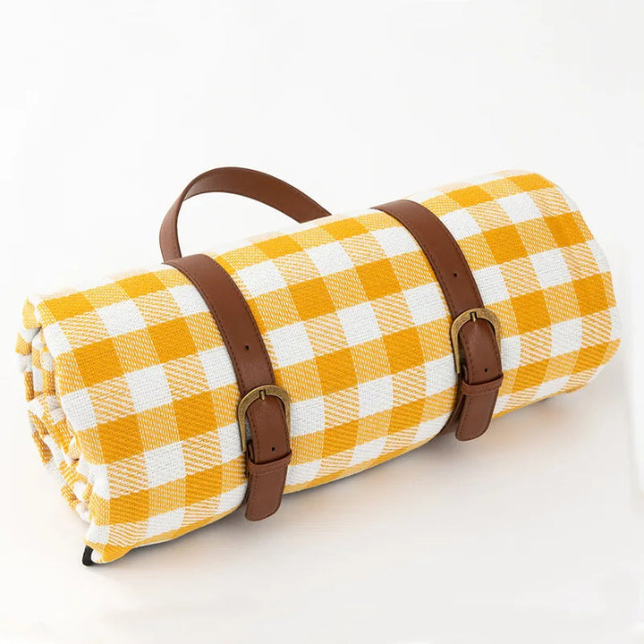 Noviroa – Wasserdichte Picknickdecke 200x200 cm für Camping & Outdoor 13