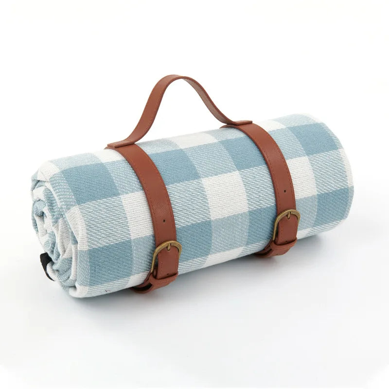 Noviroa – Wasserdichte Picknickdecke 200x200 cm für Camping & Outdoor 17