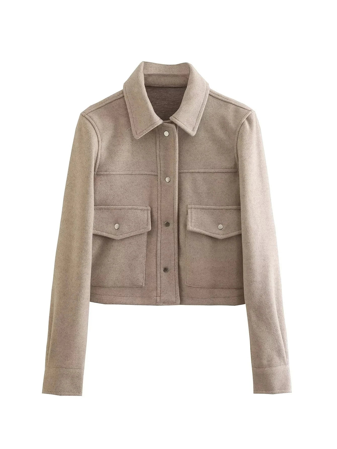 Oona Damenjacke – Modische Jacke mit Praktischen Fronttaschen für Jeden Anlass 0