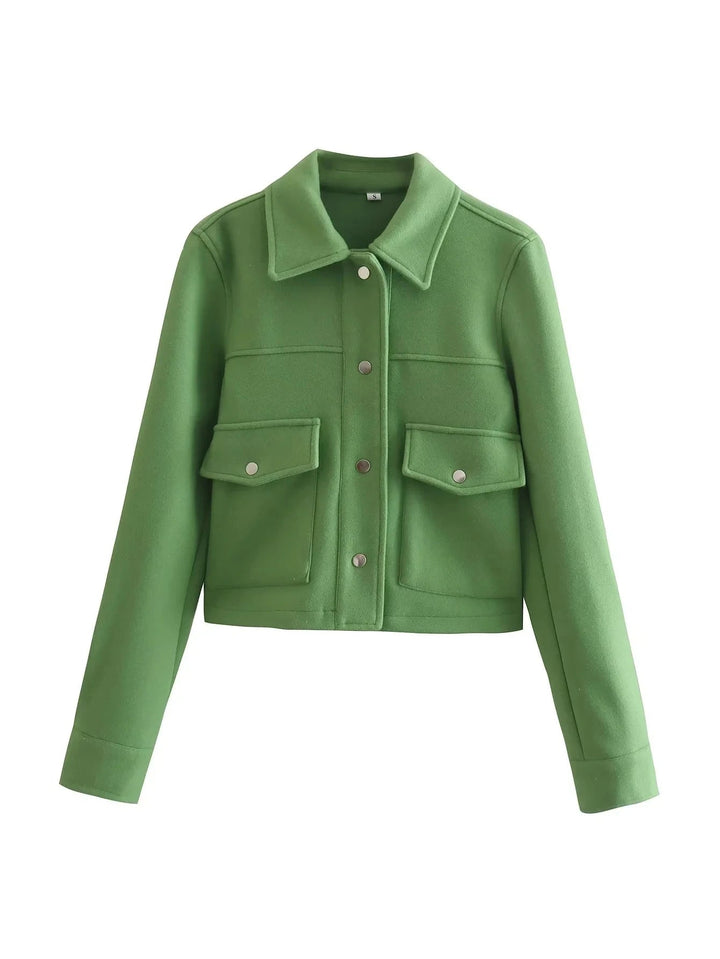 Oona Damenjacke – Modische Jacke mit Praktischen Fronttaschen für Jeden Anlass 3