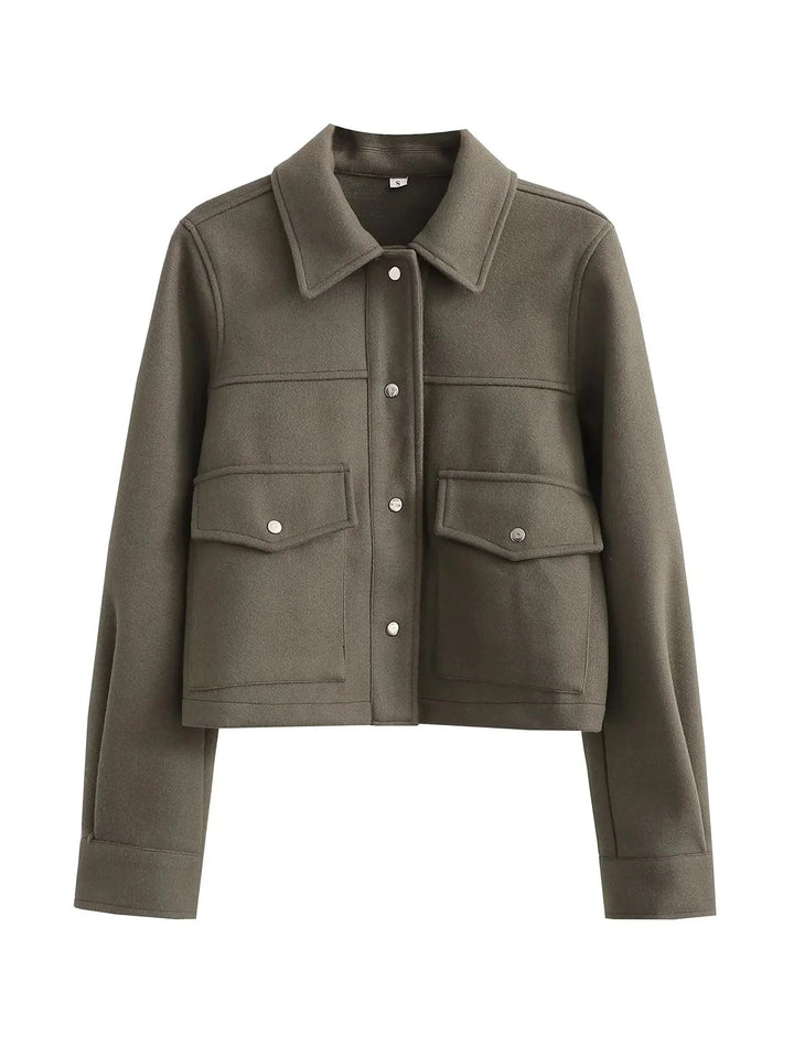Oona Damenjacke – Modische Jacke mit Praktischen Fronttaschen für Jeden Anlass 5