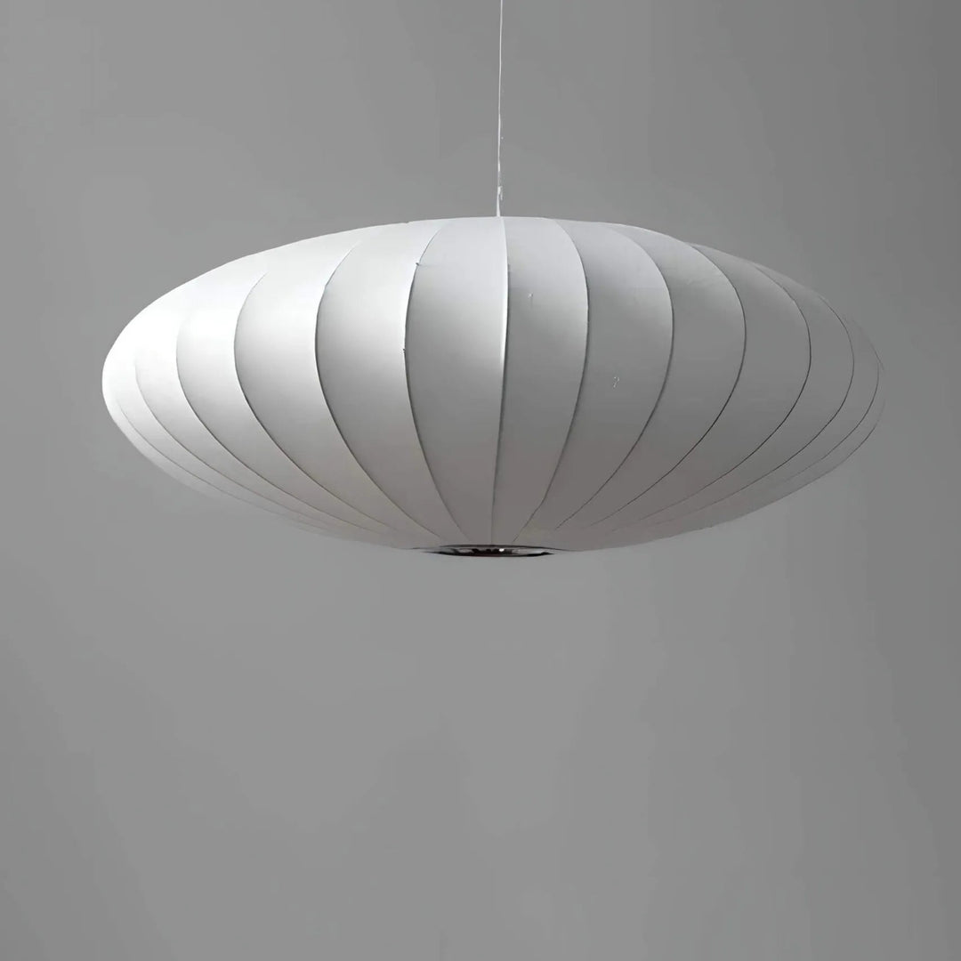 Opulenter Seiden-Kronleuchter für Wohnzimmer und Esszimmer – Luxuriöses Design mit sanftem Lichtspiel, 20cm hoch, 40cm breit 5
