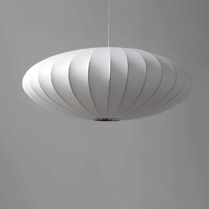 Opulenter Seiden-Kronleuchter für Wohnzimmer und Esszimmer – Luxuriöses Design mit sanftem Lichtspiel, 20cm hoch, 40cm breit 5