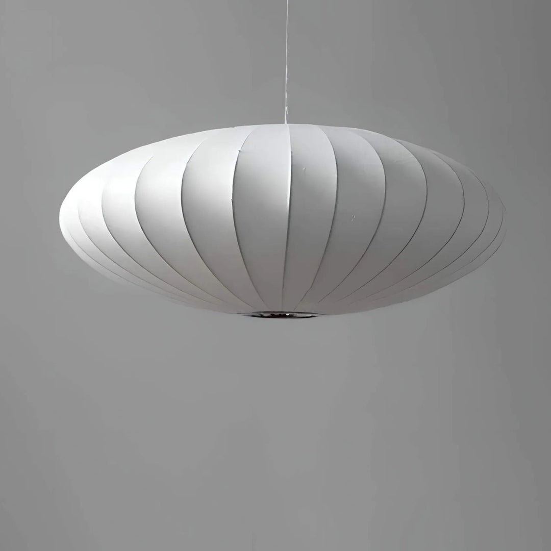 Opulenter Seiden-Kronleuchter für Wohnzimmer und Esszimmer – Luxuriöses Design mit sanftem Lichtspiel, 20cm hoch, 40cm breit 5