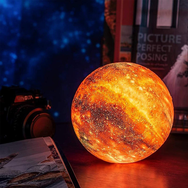 Orion Nachtlampe – Wiederaufladbares LED Nachtlicht mit Sternenhimmel und Touch-Control 2