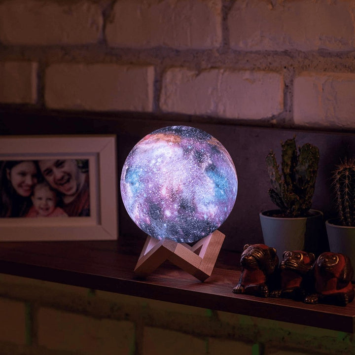 Orion Nachtlampe – Wiederaufladbares LED Nachtlicht mit Sternenhimmel und Touch-Control 4