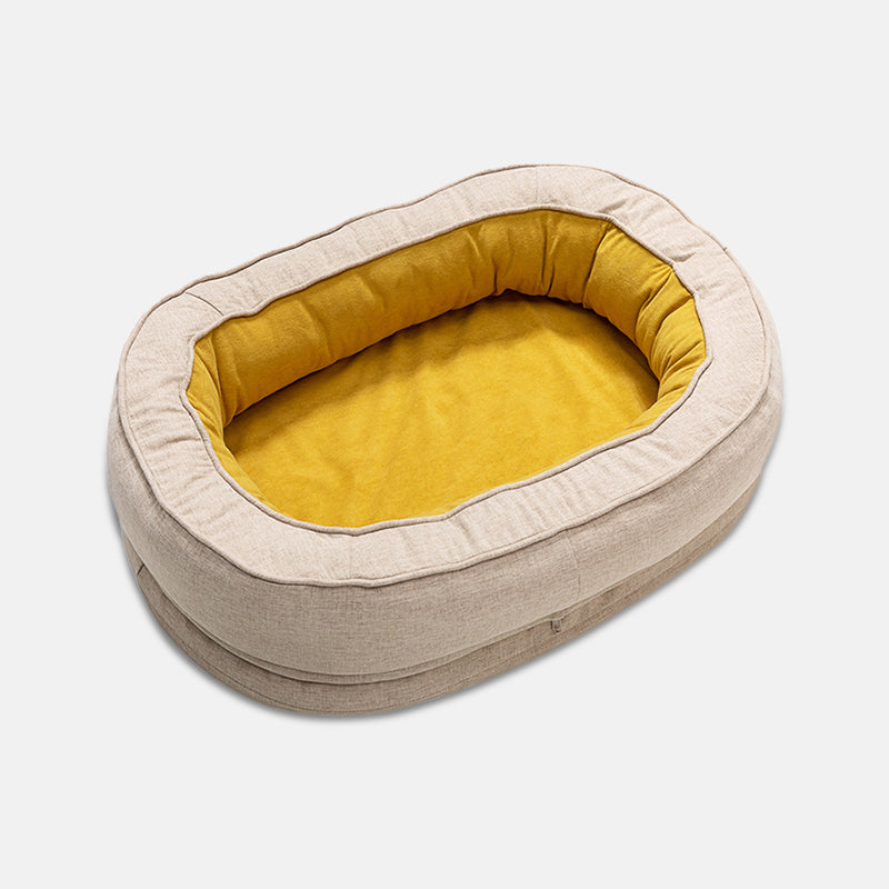 OrthoDonut – Orthopädisches Hundebett Mit 3D-Schaum Für Optimalen Komfort 0