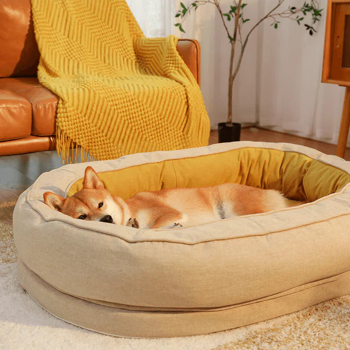 OrthoDonut – Orthopädisches Hundebett Mit 3D-Schaum Für Optimalen Komfort 1