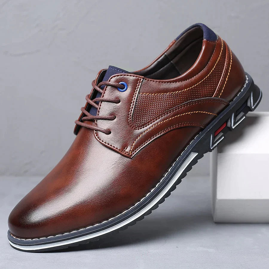 Orthopädische Lederschuhe Herren – Handgefertigte Braune & Schwarze Modelle für Optimalen Komfort 0