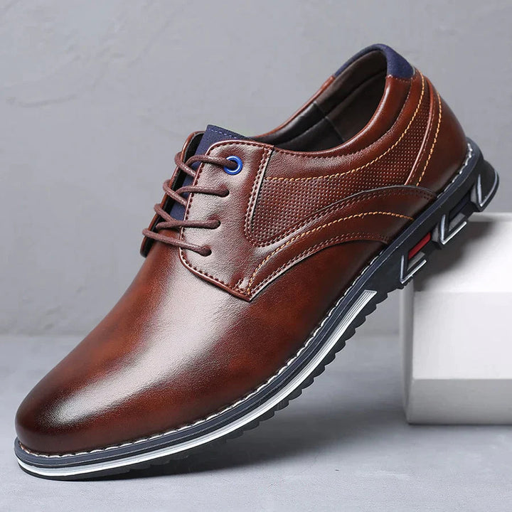 Orthopädische Lederschuhe Herren – Handgefertigte Braune & Schwarze Modelle für Optimalen Komfort 0