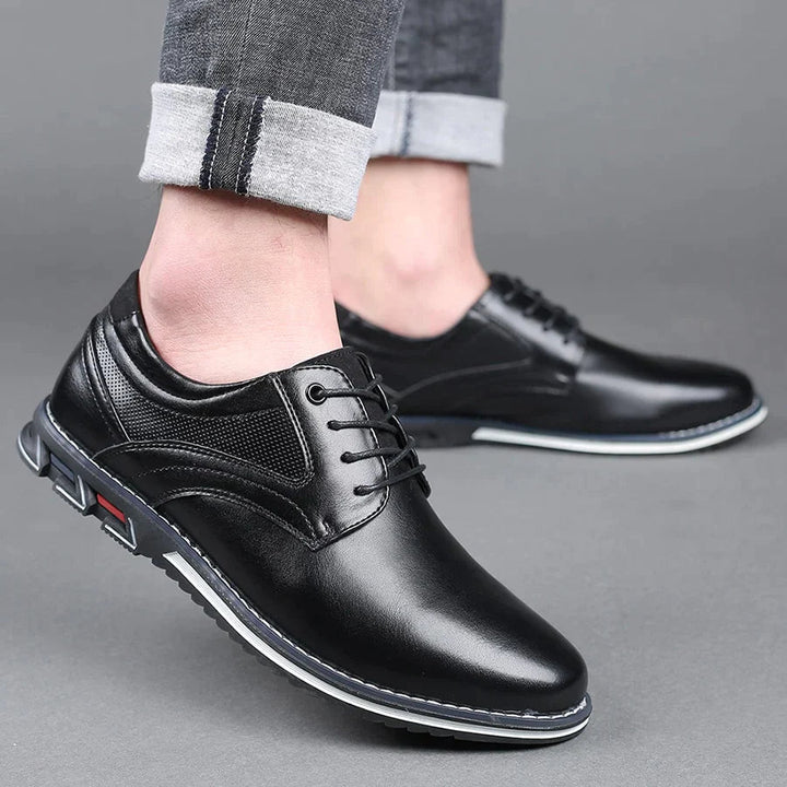 Orthopädische Lederschuhe Herren – Handgefertigte Braune & Schwarze Modelle für Optimalen Komfort 3