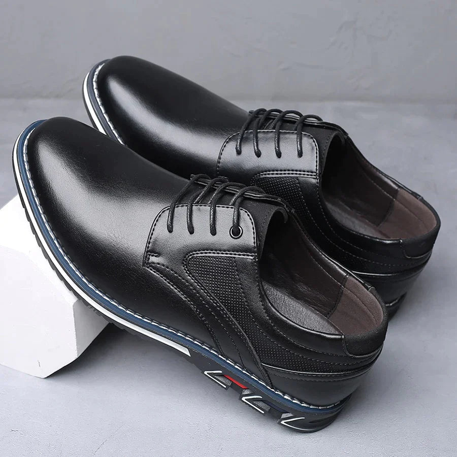 Orthopädische Lederschuhe Herren – Handgefertigte Braune & Schwarze Modelle für Optimalen Komfort 4