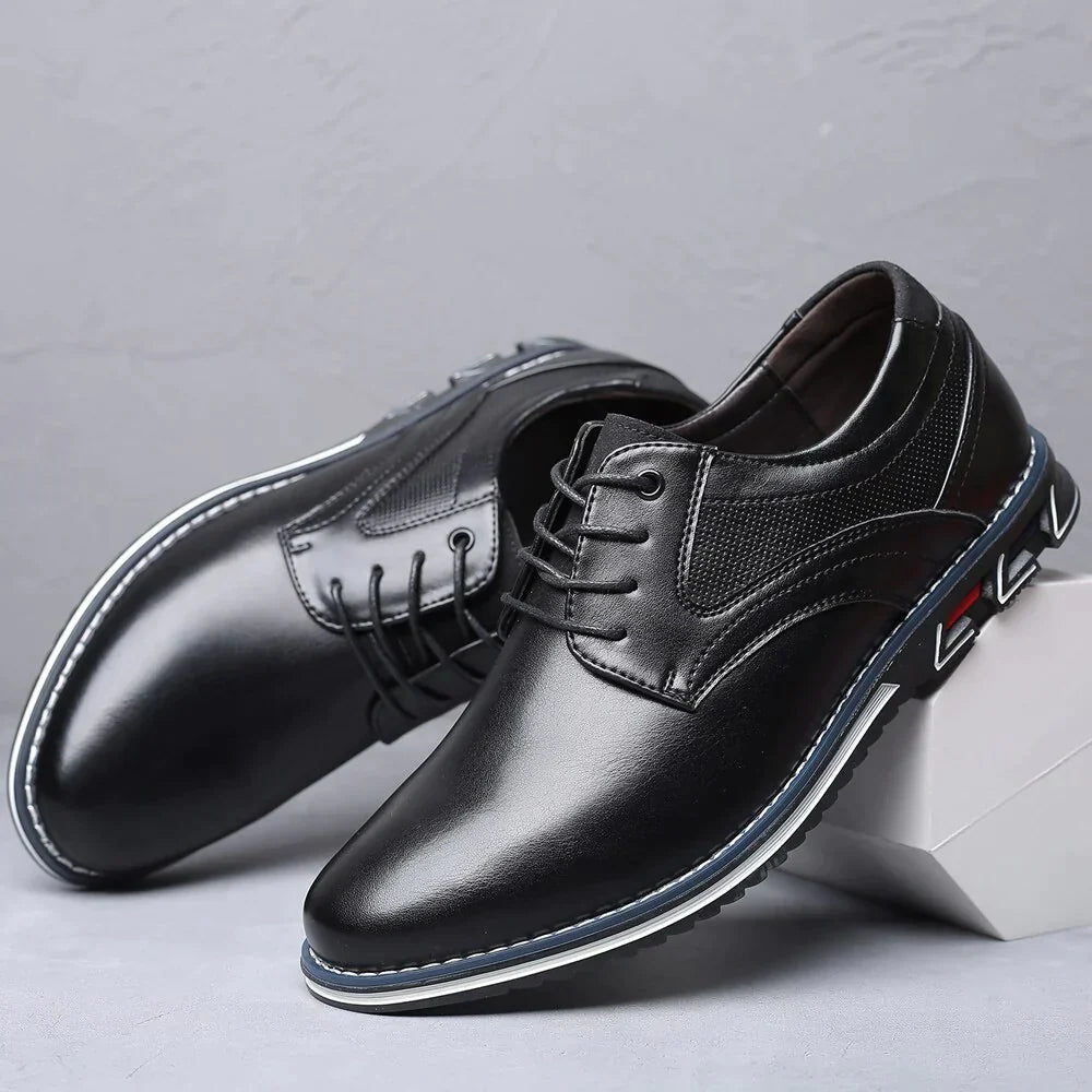Orthopädische Lederschuhe Herren – Handgefertigte Braune & Schwarze Modelle für Optimalen Komfort 5