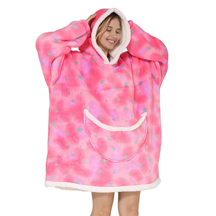 Oversized Fleece Decke Mit Kapuze Und Taschen – Gemütliche Fleece Decken Für Ultimativen Komfort 5