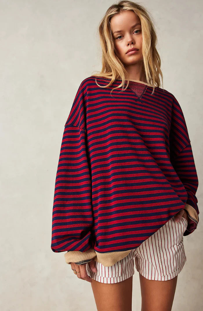 Oversized Pullover Damen – Hochwertiger, Bequemer Stoff für Stil und Komfort 12