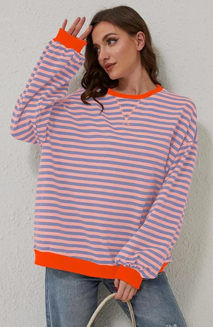 Oversized Pullover Damen – Hochwertiger, Bequemer Stoff für Stil und Komfort 13