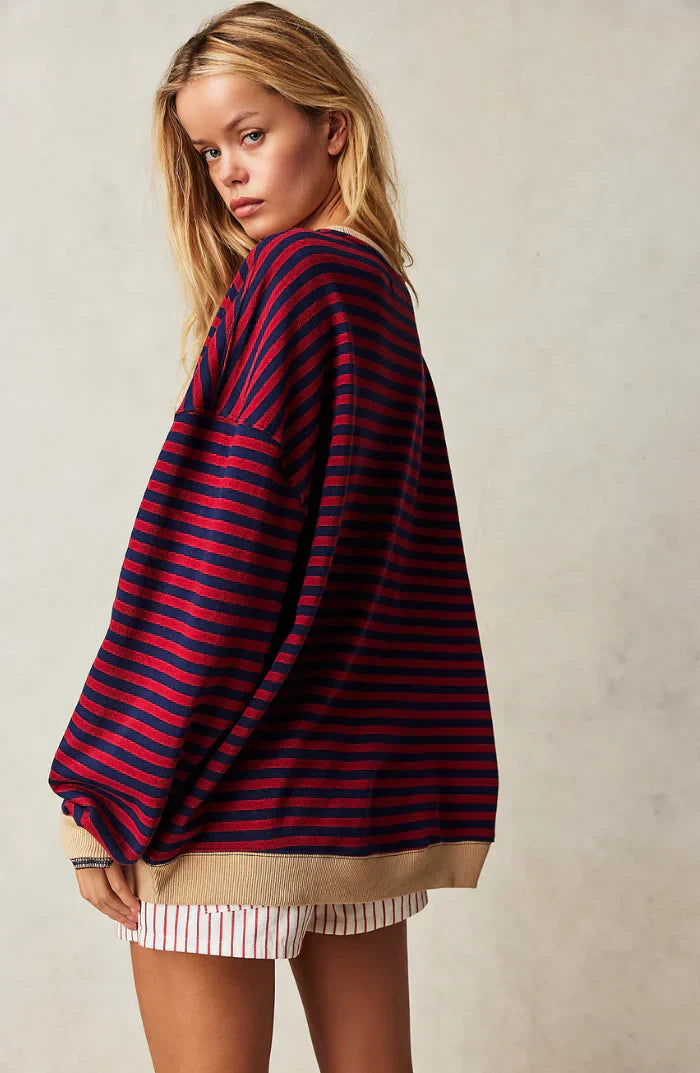 Oversized Pullover Damen – Hochwertiger, Bequemer Stoff für Stil und Komfort 3