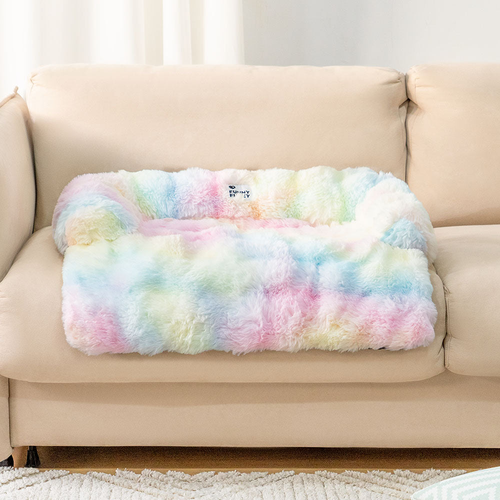 PlushNest – Weiches Hundebett aus Plüsch, Rutschfest, Maschinenwaschbar 6