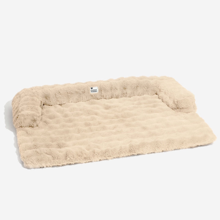 PlushNest – Weiches Hundebett aus Plüsch, Rutschfest, Maschinenwaschbar 8