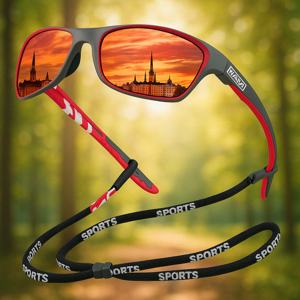 PolarSportX PRO – Sportliche Polarisierte Sonnenbrille mit UV400 Schutz und Komfort 1