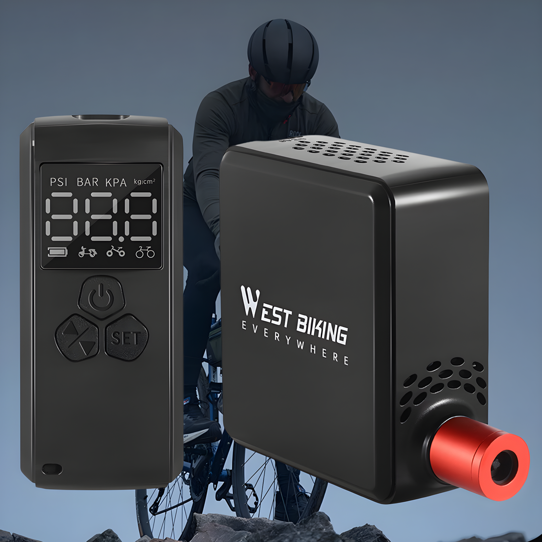 PowerPump Mini – Tragbare Elektrische Luftpumpe mit Digitalanzeige, 150 psi 0