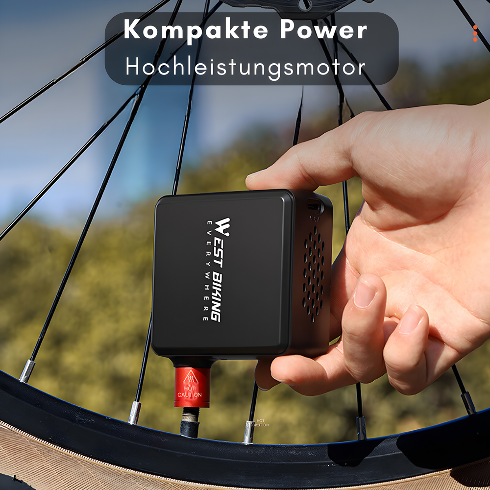 PowerPump Mini – Tragbare Elektrische Luftpumpe mit Digitalanzeige, 150 psi 1