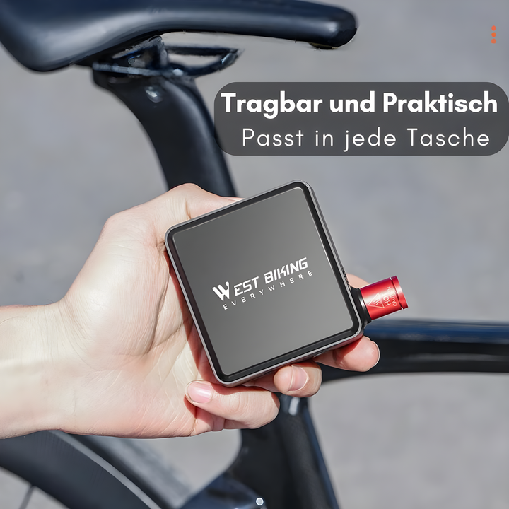 PowerPump Mini – Tragbare Elektrische Luftpumpe mit Digitalanzeige, 150 psi 4