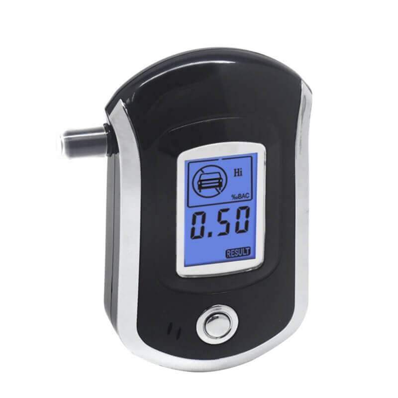 Professioneller Dräger Alkoholtester – Tragbares Atemalkoholmessgerät mit LCD-Display und Polizeisensor 1
