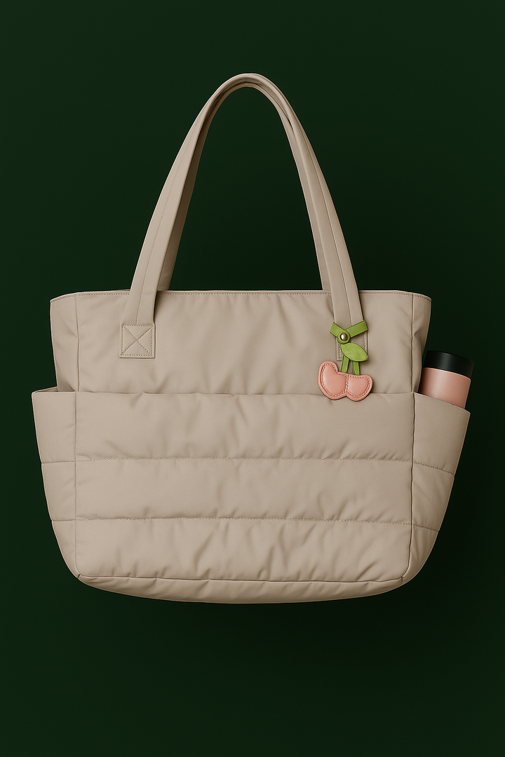 Puffer Tasche - Wasserabweisend und Geräumig für Alltag und Reisen 0