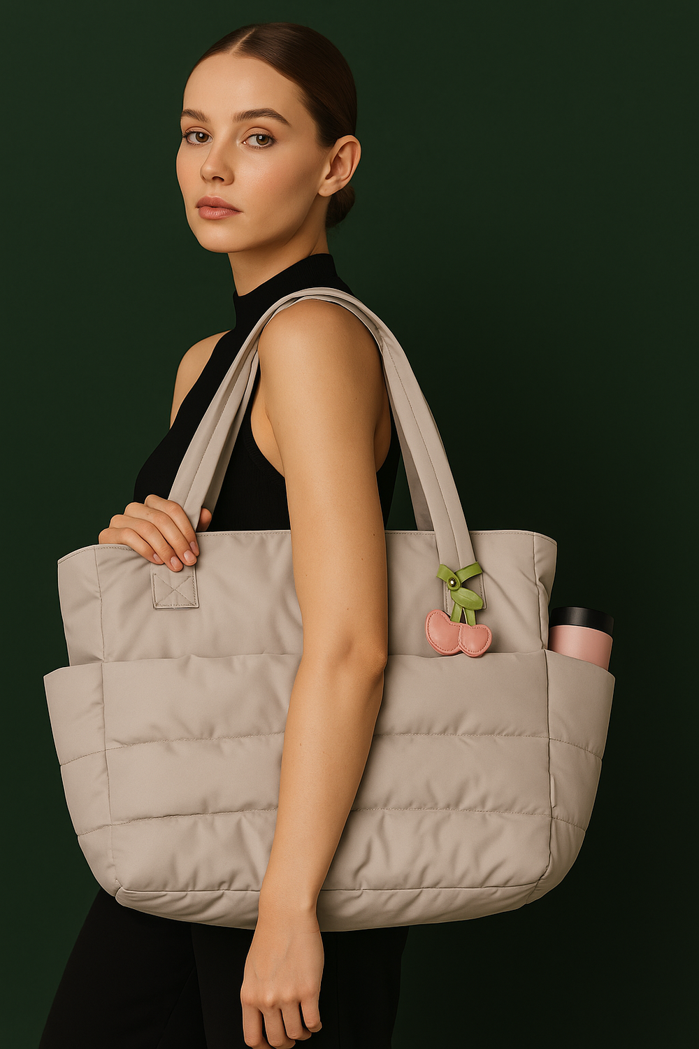 Puffer Tasche - Wasserabweisend und Geräumig für Alltag und Reisen 1