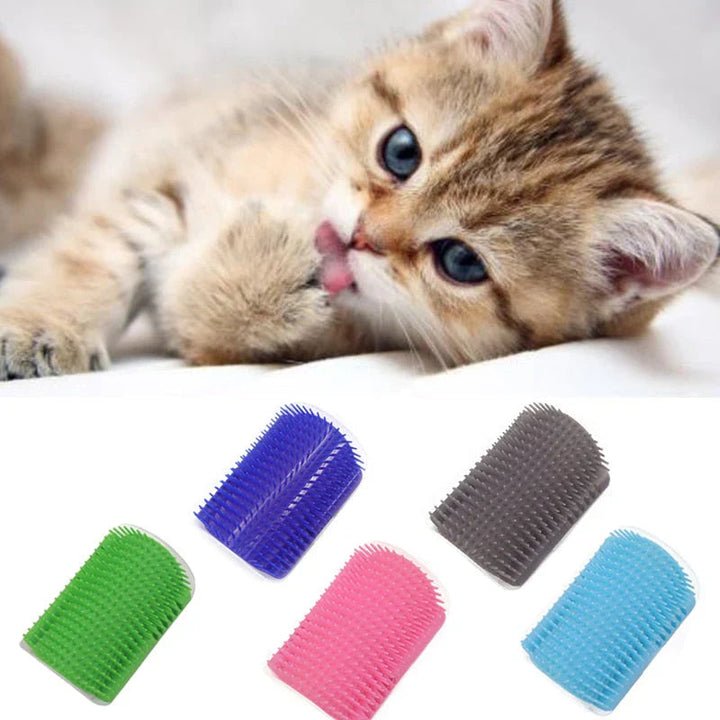 PurrGroom – Katzenbürste für Selbstpflege und Massage, Fängt Lose Haare Ein 3