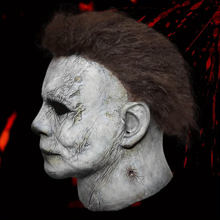 Realistische Halloween-Masken für Männer mit Horror-Cuchillo – Perfekt für Cosplay 2