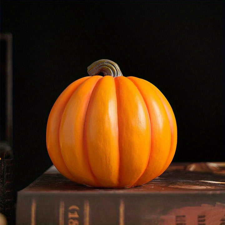 Realistische Halloween Deko – Jack O'Lantern Mit Schädel Für Gruselige Tischdeko 3