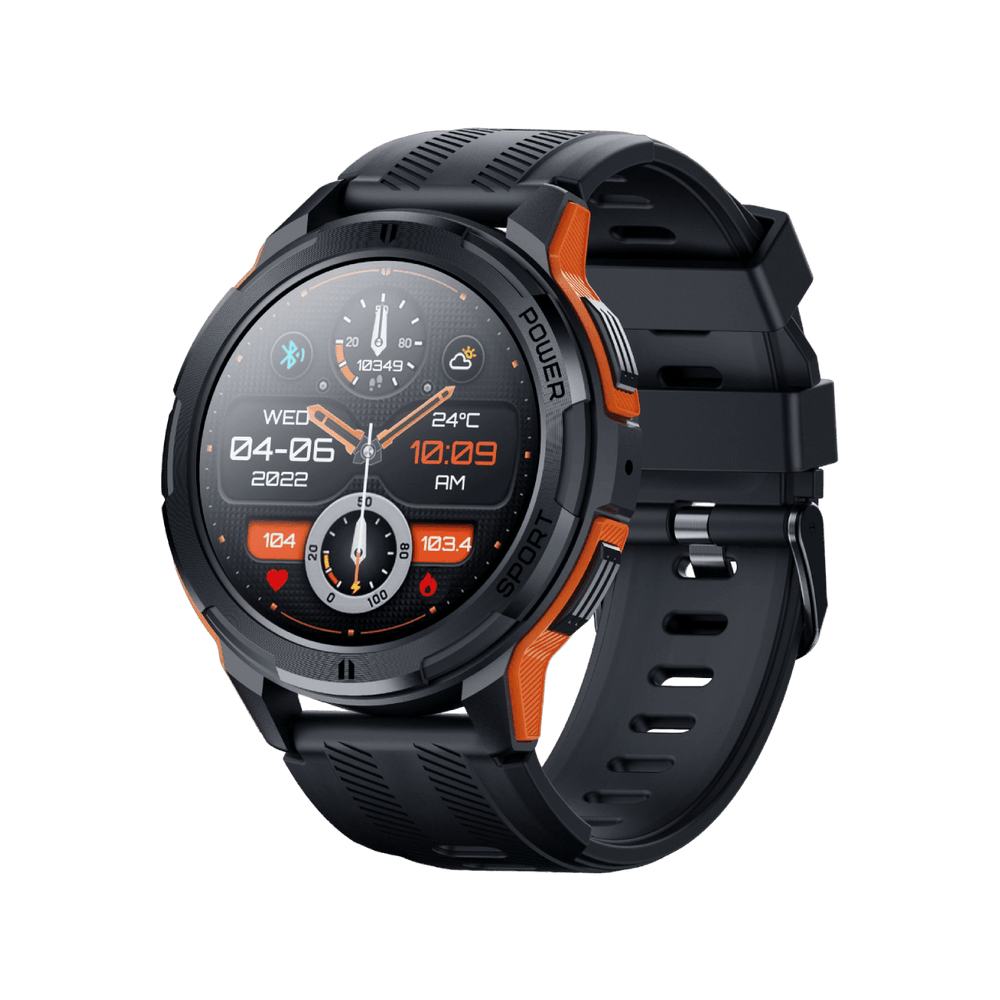 Robuste Smartwatch mit 1,43 AMOLED-Display – Wasserdicht, Stoßfest und Gesundheitsüberwachung für Aktive 1