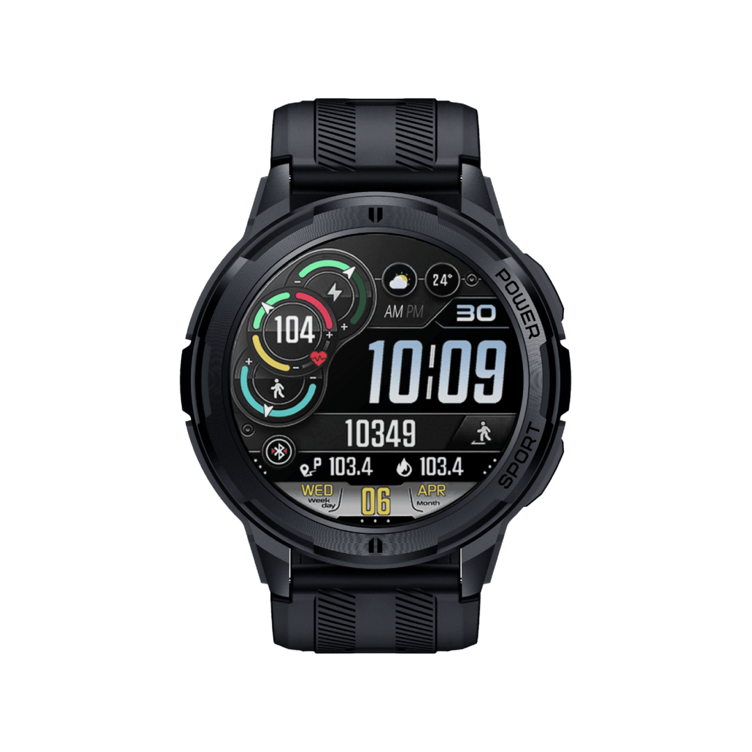 Robuste Smartwatch mit 1,43 AMOLED-Display – Wasserdicht, Stoßfest und Gesundheitsüberwachung für Aktive 4