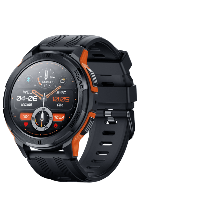 Robuste Smartwatch mit 1,43 AMOLED-Display – Wasserdicht, Stoßfest und Gesundheitsüberwachung für Aktive 5