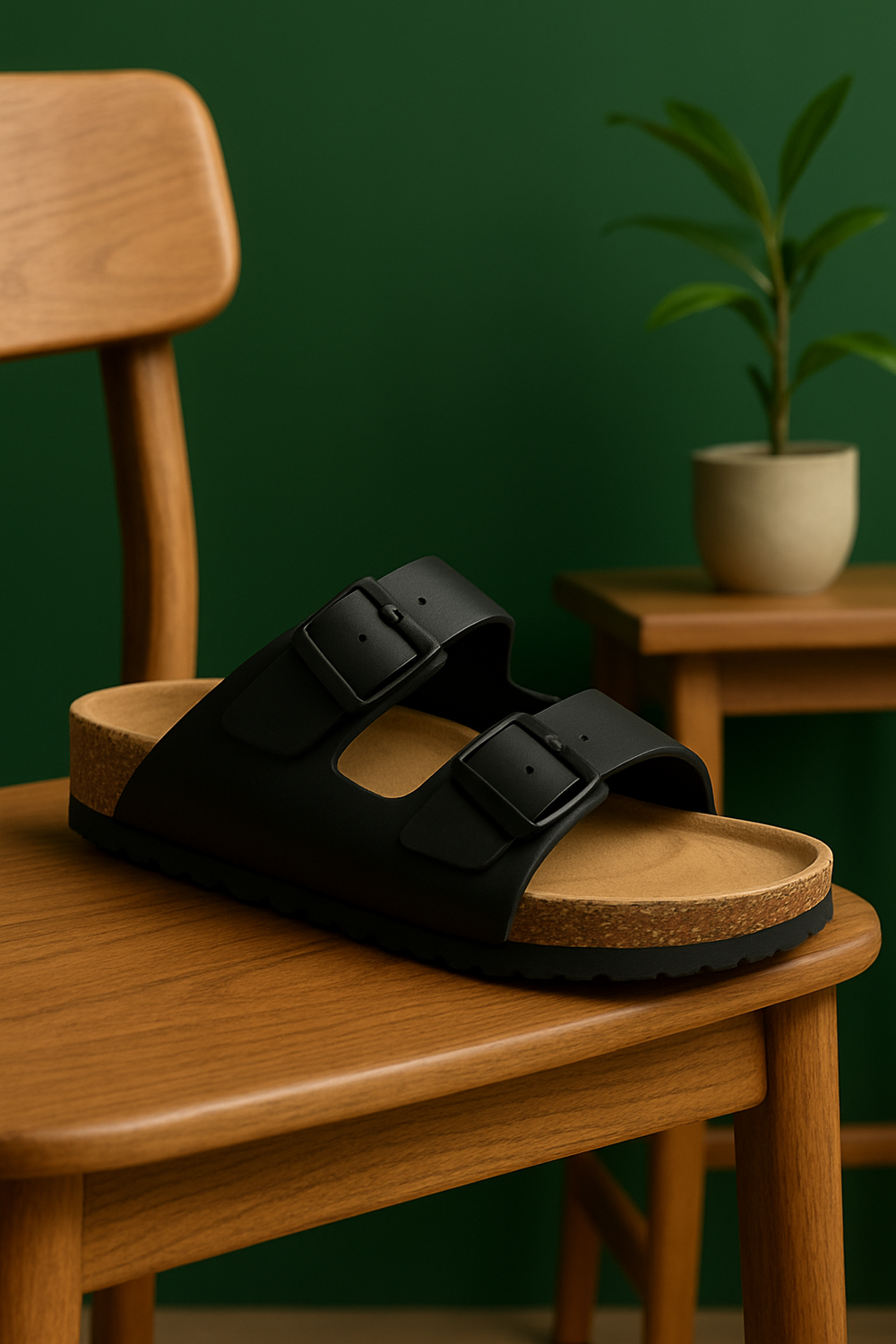 Sandalen aus Leder – Rutschfeste Freizeitschuhe für Strand und Outdoor, Leicht und Atmungsaktiv 1